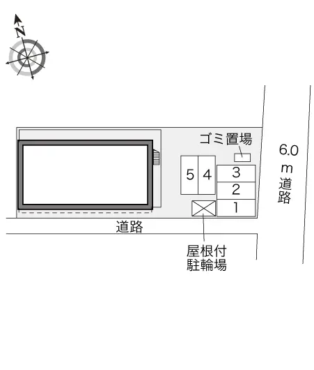 ★手数料０円★太田市新島町　月極駐車場（LP）